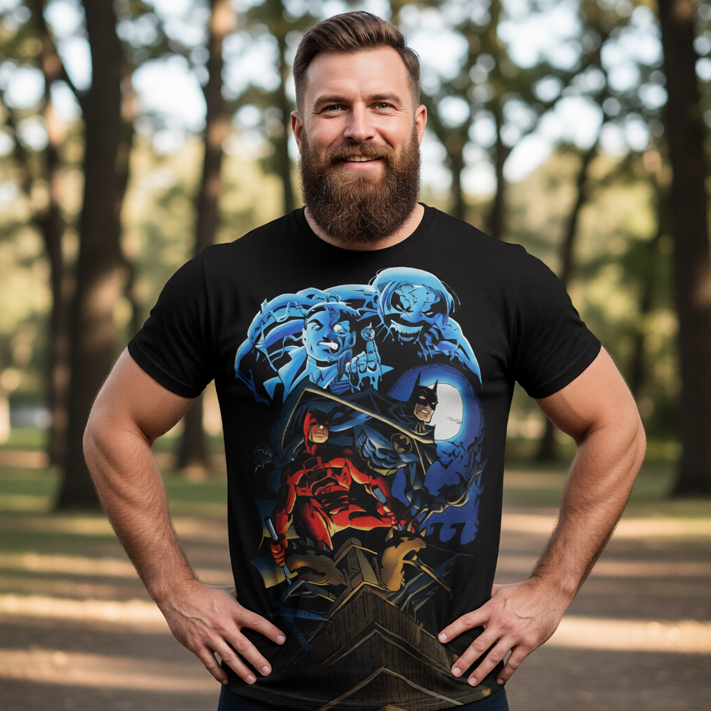 BATMAN AND DAREDEVIL All Over Print Shirt & Tank Top