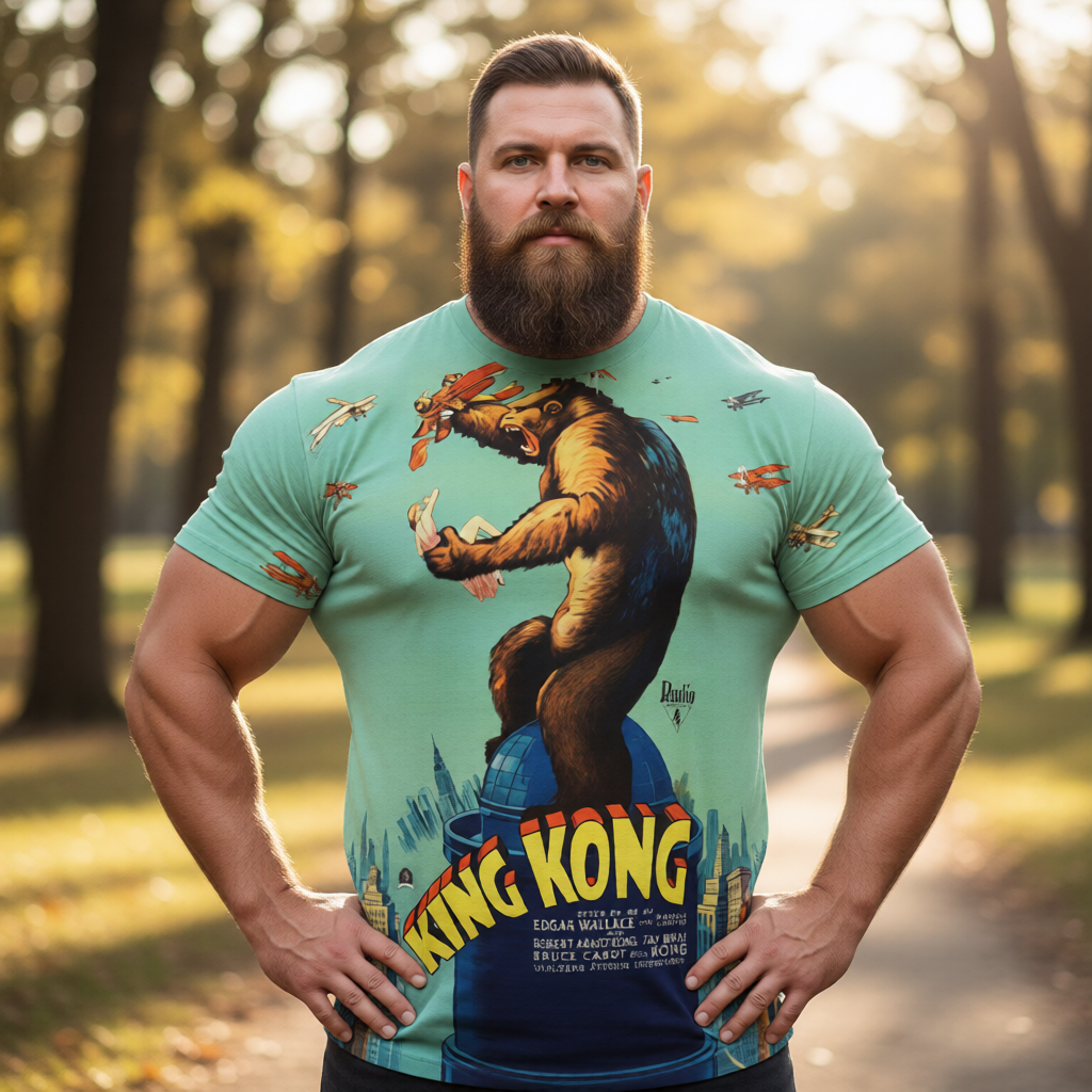 KING KONG MOVIE POSTER All Over Print Shirt & Tank Top -1933