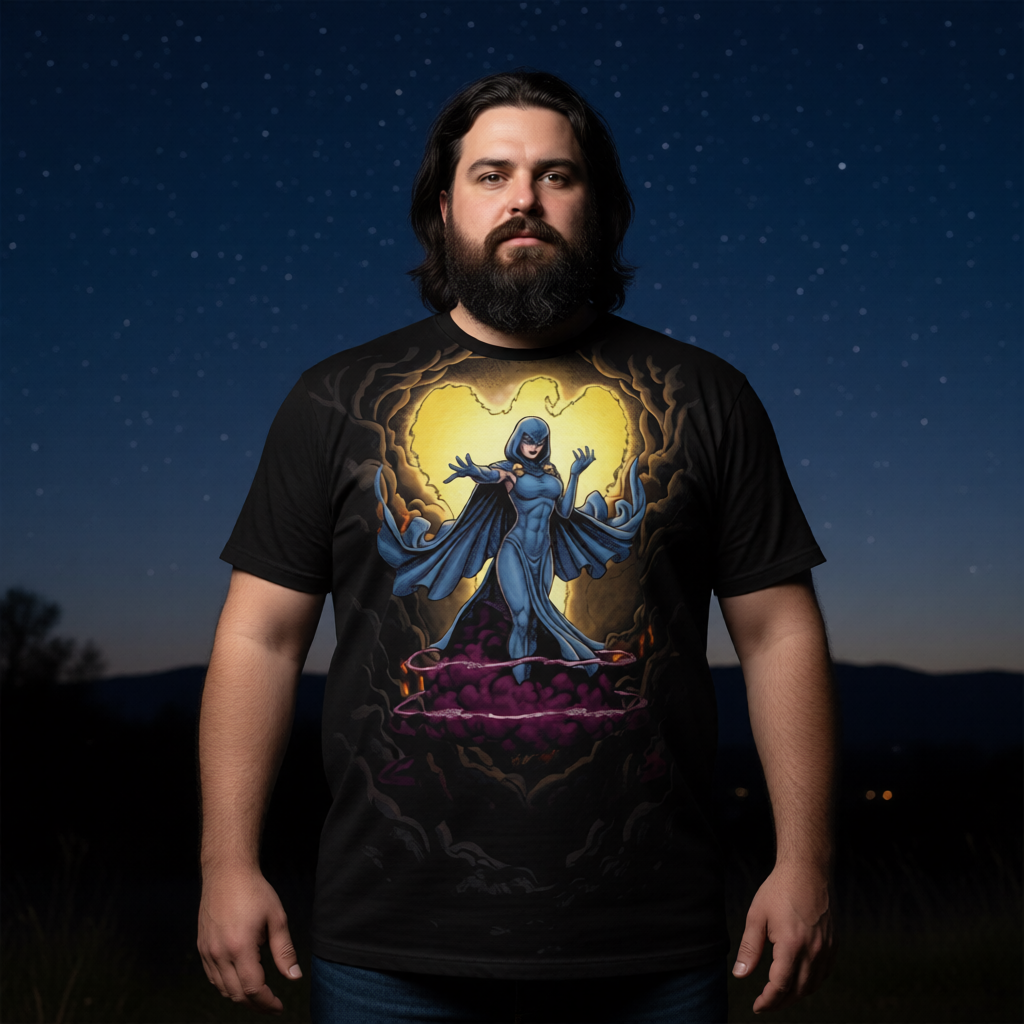 RAVEN GO All Over Print Shirt & Tank Top-ORIGINAL ART BY EKA