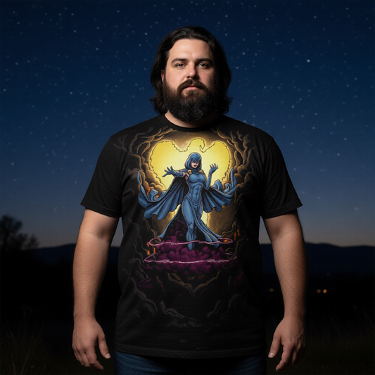 RAVEN GO All Over Print Shirt & Tank Top-ORIGINAL ART BY EKA