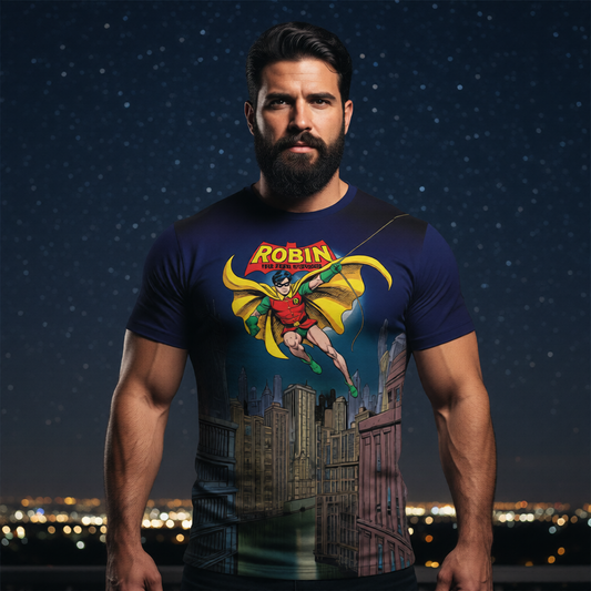 ROBIN THE TEEN WONDER GO All Over Print Shirt & Tank Top-ORIGINAL ART BY EKA