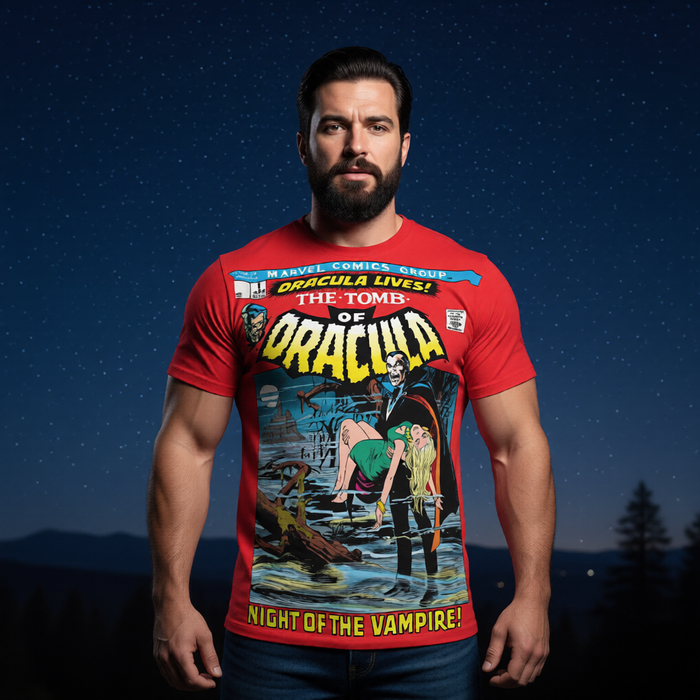 TOMB OF DRACULA 1 All Over Print Shirt & Tank Top - NEAL ADAMS ART