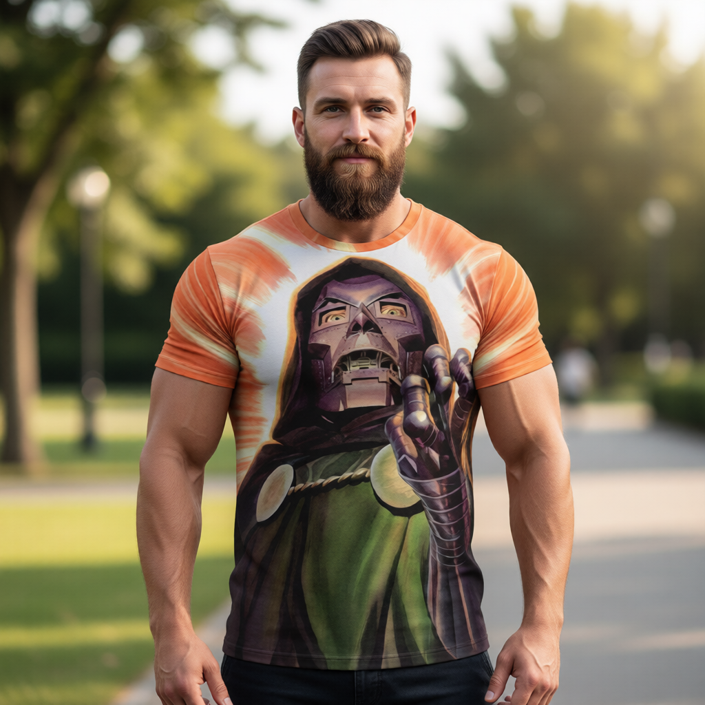 DR DOOM GRIP All Over Print Shirt & Tank Top -ALEX ROSS ART