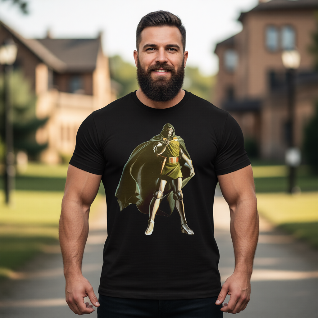 DR DOOM STAND All Over Print Shirt & Tank Top -ALEX ROSS ART