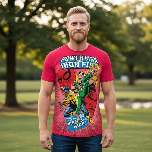 POWER MAN IRON FIST 54 All Over Print Shirt & Tank Top