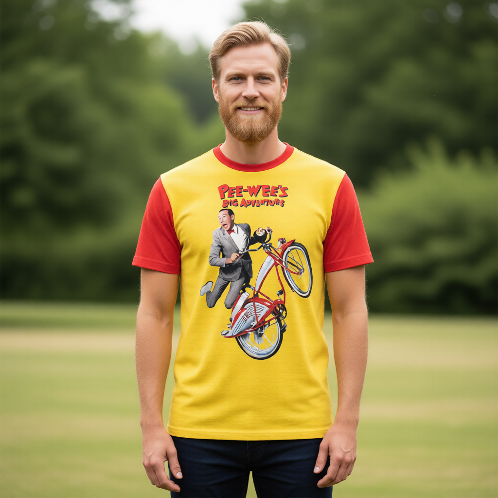PEEWEE HERMANS BIG ADVENTURES All Over Print Shirt & Tank Top - MOVIE