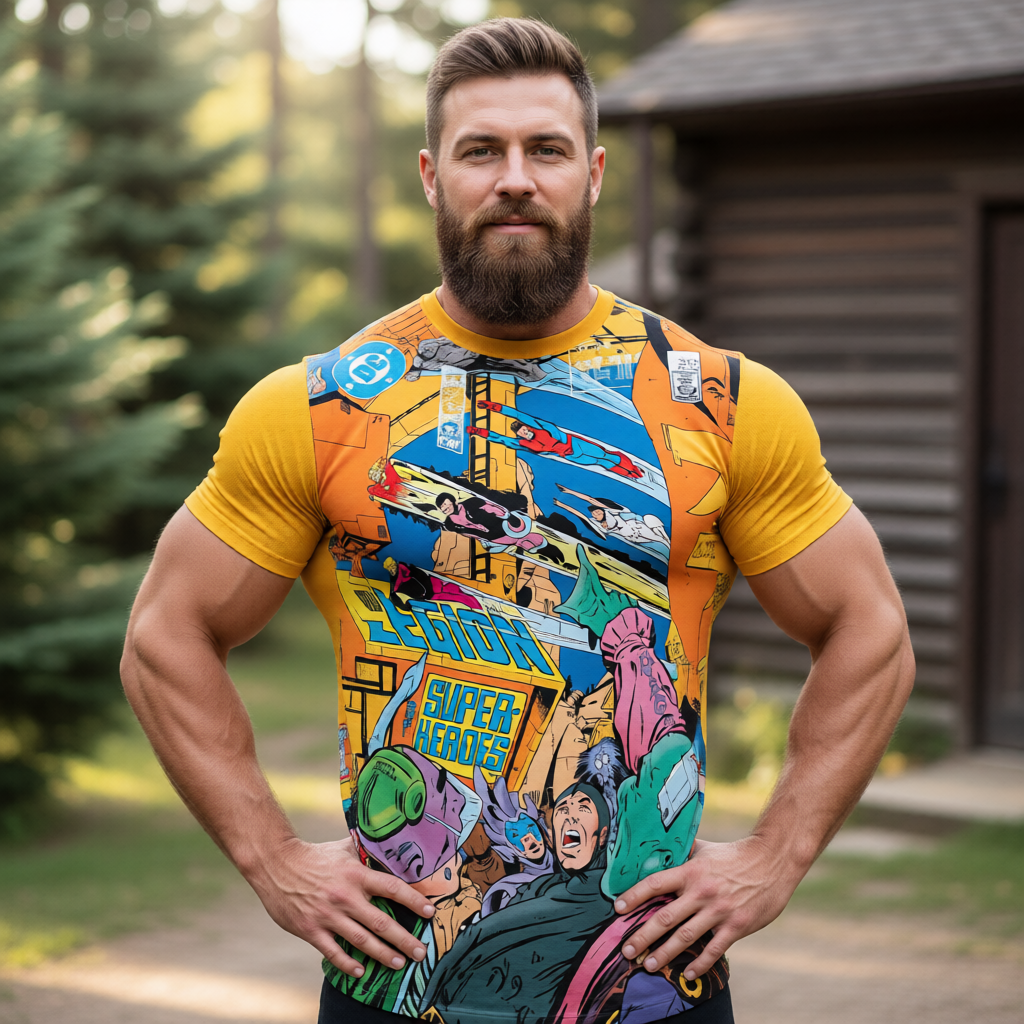 LEGION OF SUPERHEROES 313  All Over Print Shirt & Tank Top