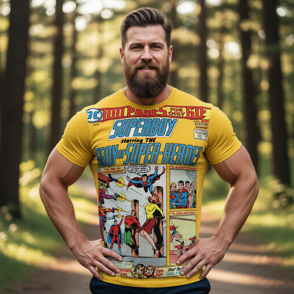 SUPERBOY AND THE LEGION 205  All Over Print Shirt & Tank Top