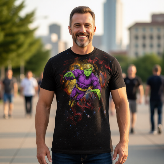 BRAINIAC 5 RUSH All Over Print Shirt & Tank Top - LEGION RUSH SERIES - ORIGINAL ART