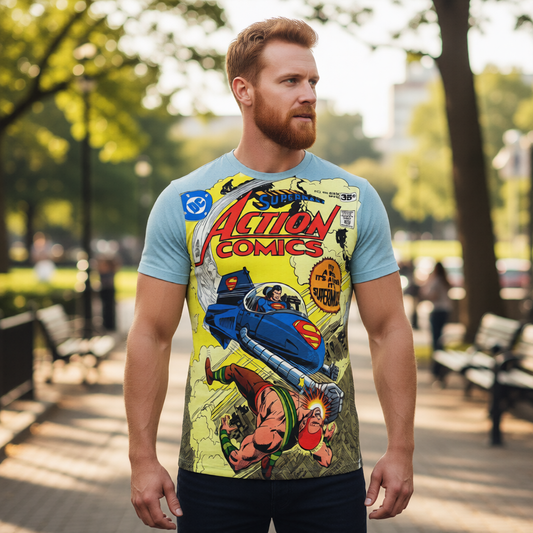 ACTION 481 All Over Print Shirt & Tank Top