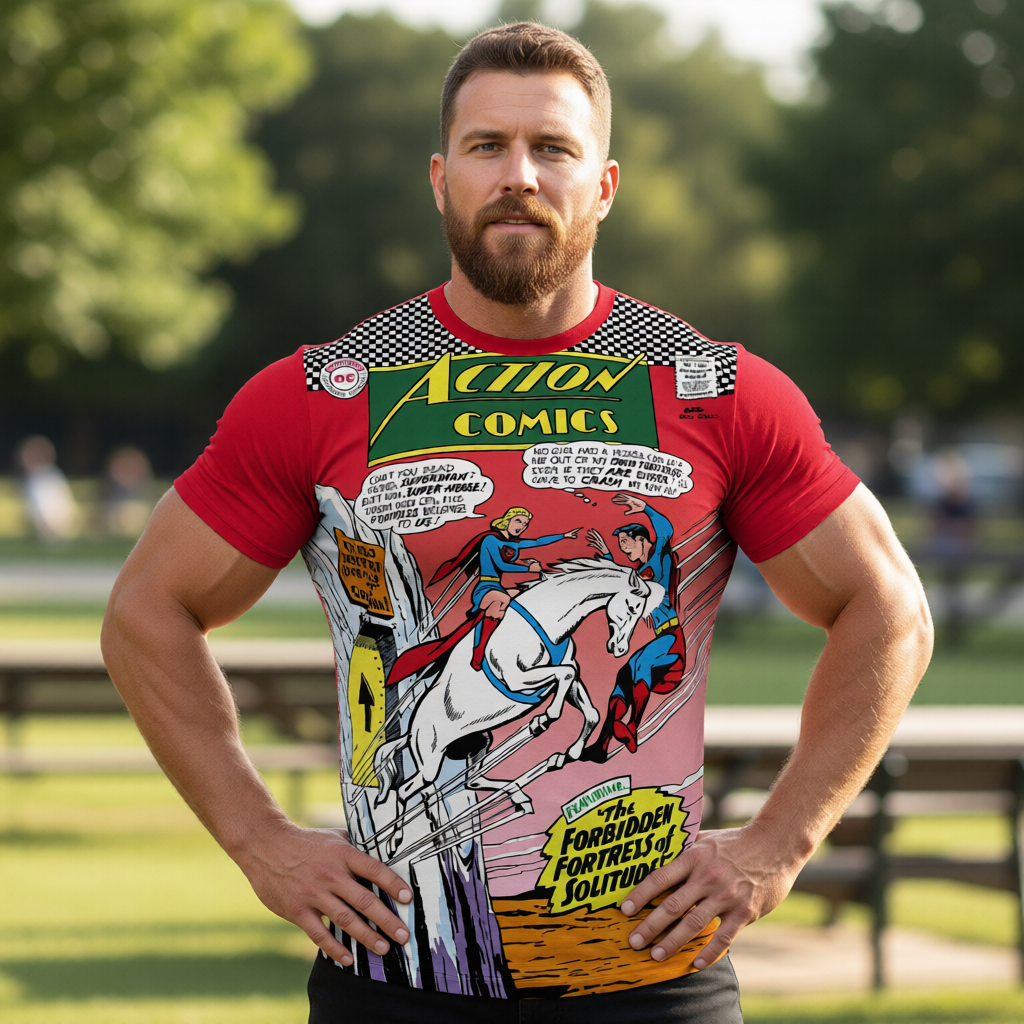 ACTION 336 All Over Print Shirt & Tank Top