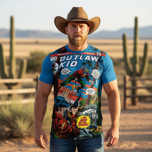 OUTLAW KID 16 All Over Print Shirt & Tank Top