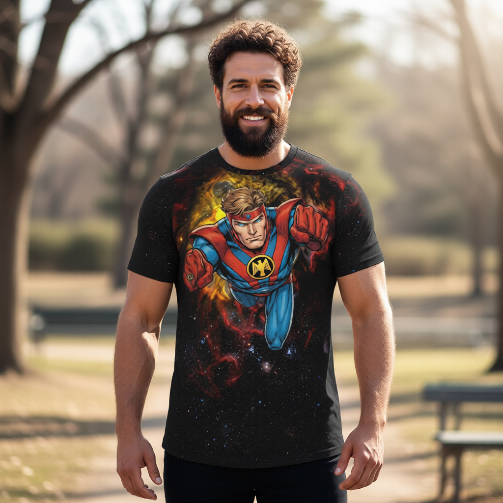 COLOSSAL BOY RUSH All Over Print Shirt & Tank Top - LEGION RUSH SERIES - ORIGINAL ART