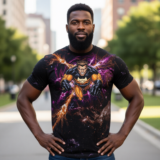 TIMBER WOLF RUSH All Over Print Shirt & Tank Top - ORIGINAL ART BY EKA