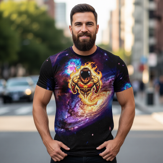 WILDFIRE RUSH All Over Print Shirt & Tank Top - ORIGINAL ART BY EKA