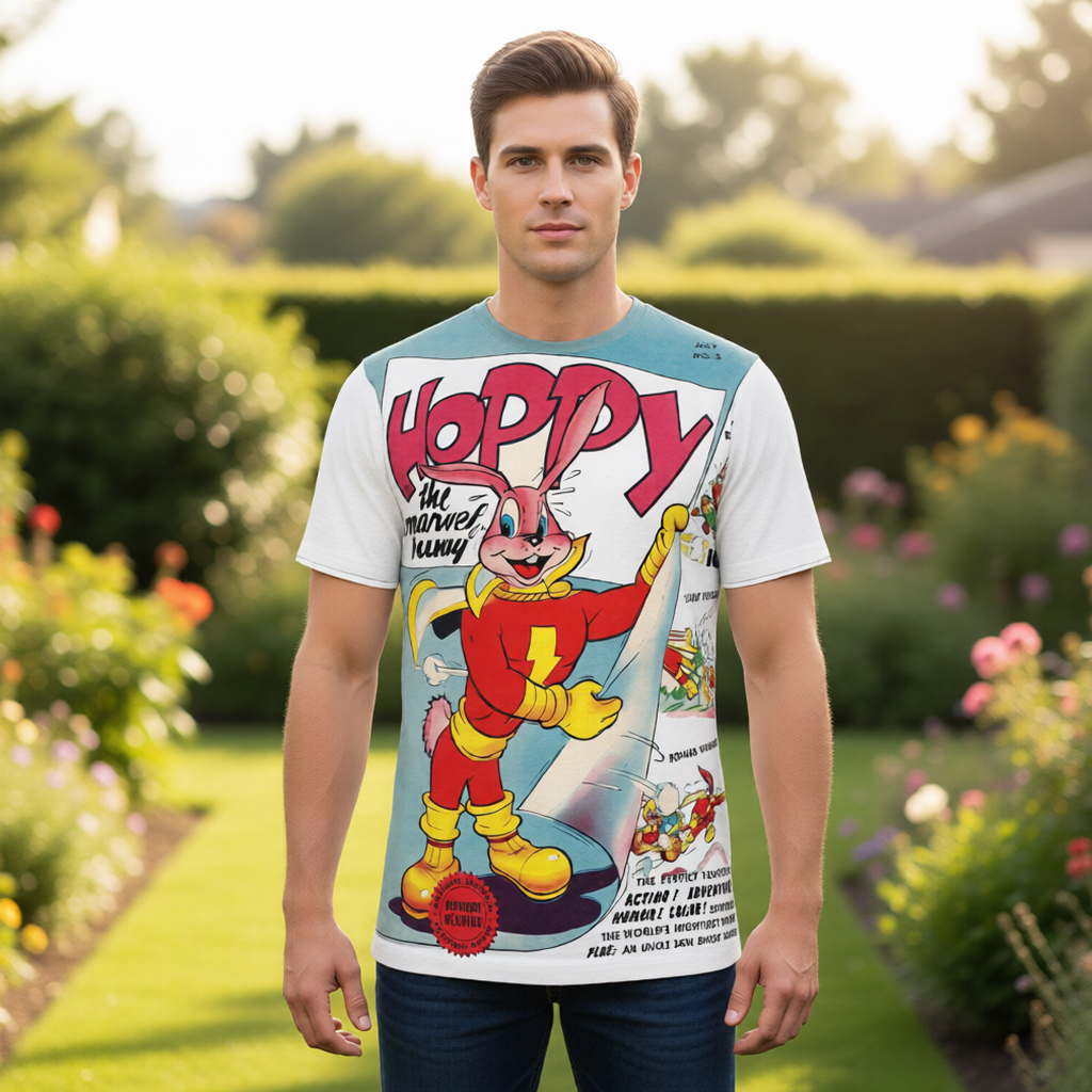 HOPPY THE MARVEL BUNNY 6 All Over Print Shirt & Tank Top