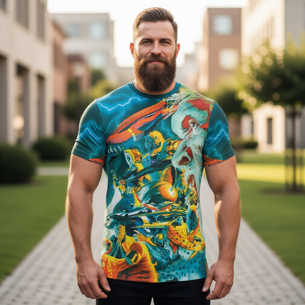 JUSTICE 1 VAR All Over Print Shirt & Tank Top - ALEX ROSS ART