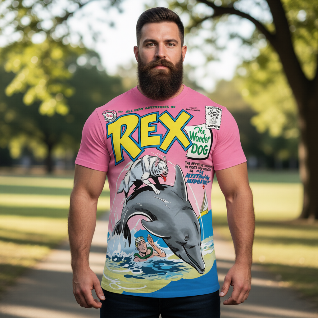 REX THE WONDER DOG 27 All Over Print Shirt & Tank Top