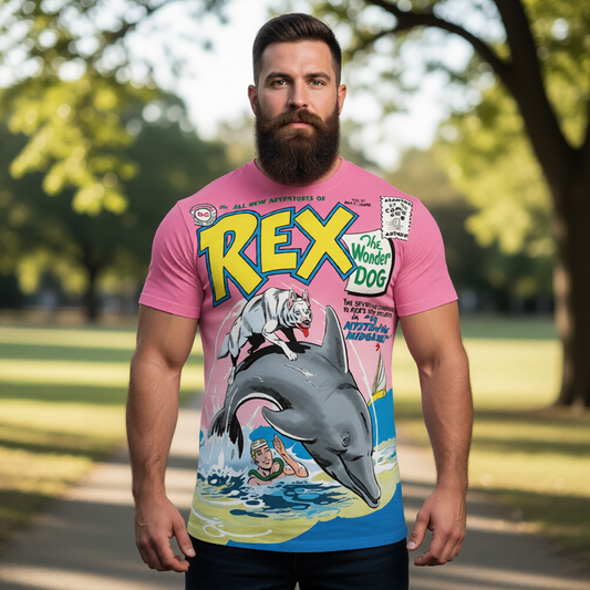 REX THE WONDER DOG 27 All Over Print Shirt & Tank Top