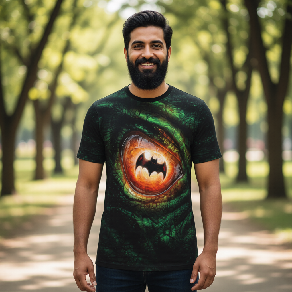 BATMAN REPTILE EYE All Over Print Shirt & Tank Top