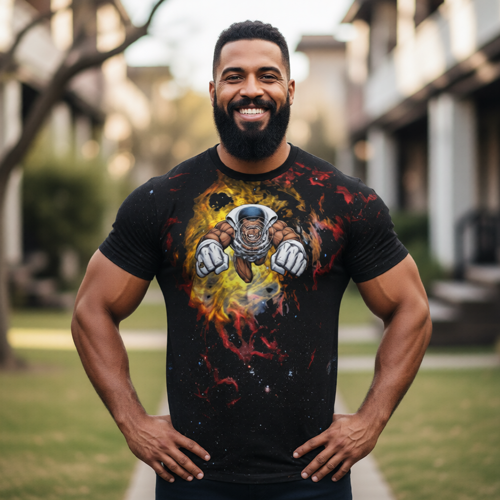 TYROC RUSH All Over Print Shirt & Tank Top - ORIGINAL ART BY EKA