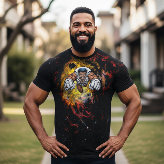 TYROC RUSH All Over Print Shirt & Tank Top - ORIGINAL ART BY EKA