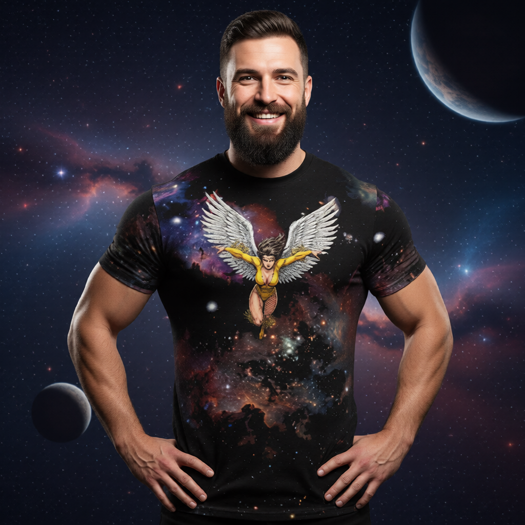 DAWNSTAR RUSH All Over Print Shirt & Tank Top - ORIGINAL ART BY EKA