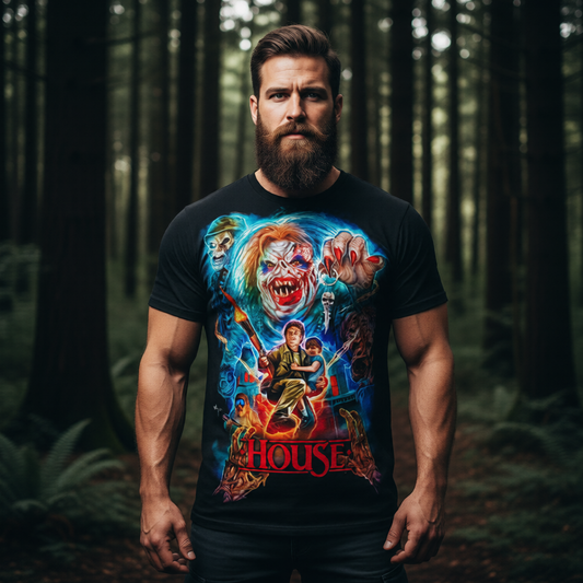 THE HOUSE MOVIE POSTER All Over Print Shirt & Tank Top