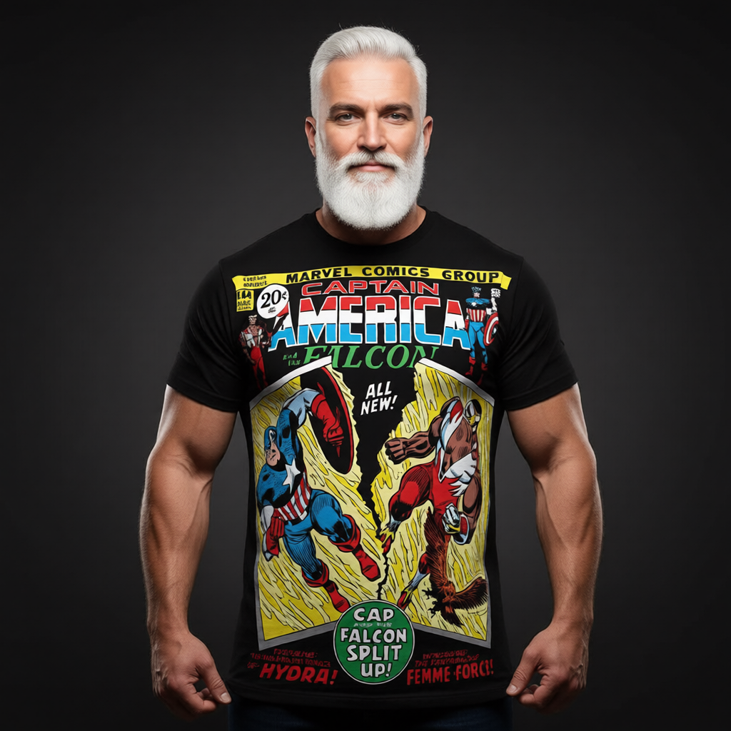 CAPTAIN AMERICA 138  All Over Print Shirt & Tank Top