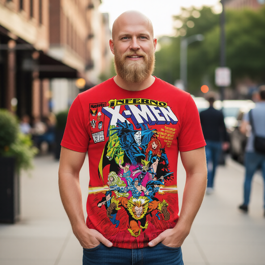 XMEN 240 All Over Print Shirt & Tank Top