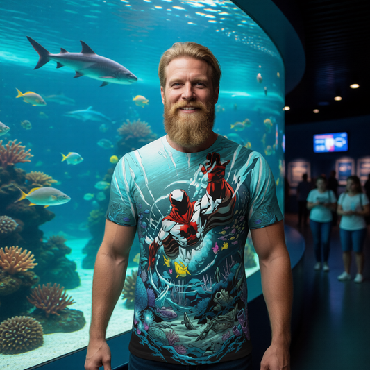 STINGRAY POSTER All Over Print Shirt & Tank Top