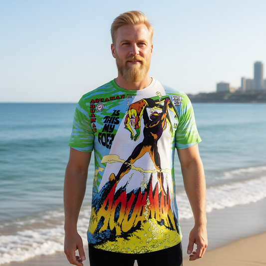 AQUAMAN 42 All Over Print Shirt & Tank Top