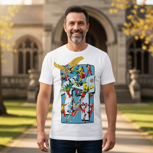 TEEN TITANS WEST TT All Over Print Shirt & Tank Top -GEORGE PEREZ ART