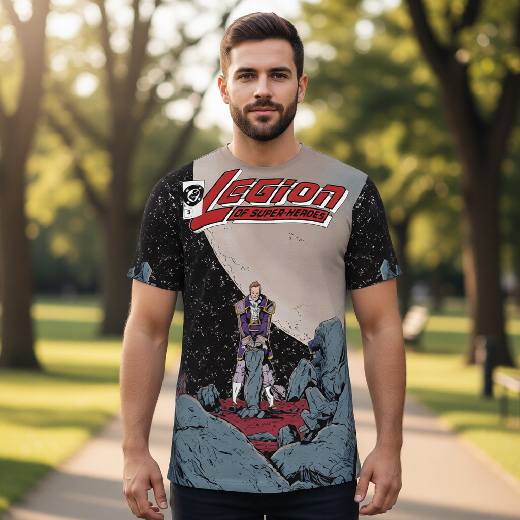 LEGION 3 BAXTER RUN ALL OVER PRINT SHIRT OR TANK  - GIFFEN ART