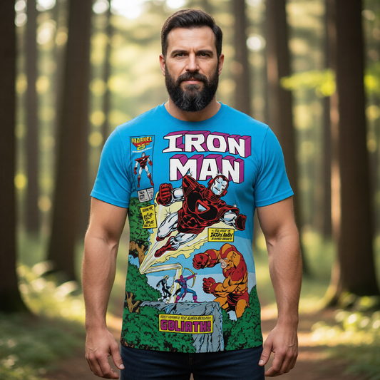 IRON MAN 206 ALL OVER PRINT SHIRT OR TANK