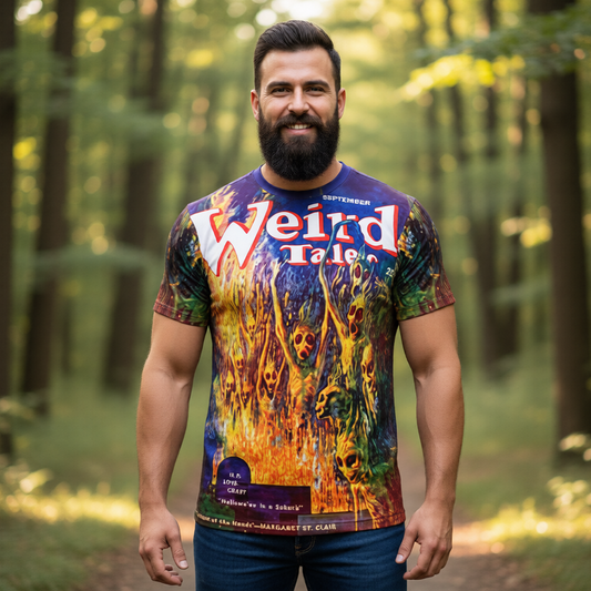 WEIRD TALES 19 ALL OVER PRINT SHIRT OR TANK