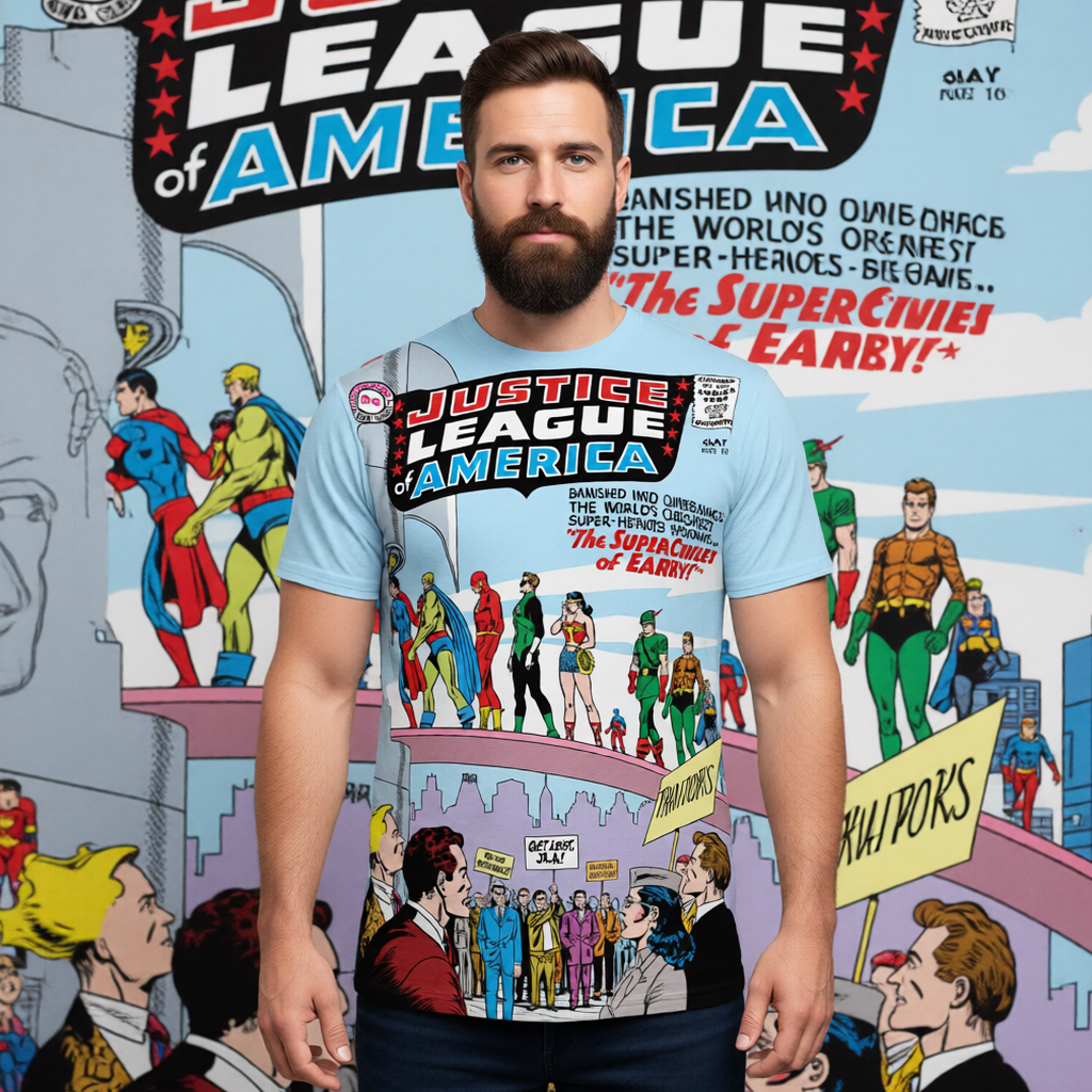 JLA 19 All Over Print Shirt & Tank Top