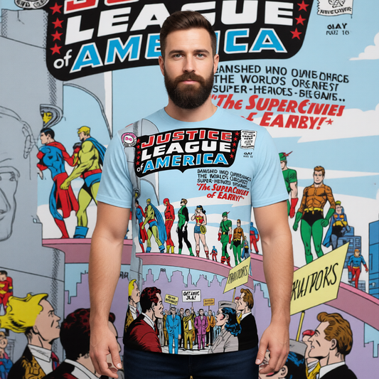JLA 19 All Over Print Shirt & Tank Top