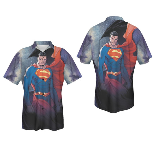 SUPERMAN: DARK KNIGHT: METAL 1 VAR COVER ALL OVER PRINT SHIRT OR TANK -MICHAEL TURNER ART