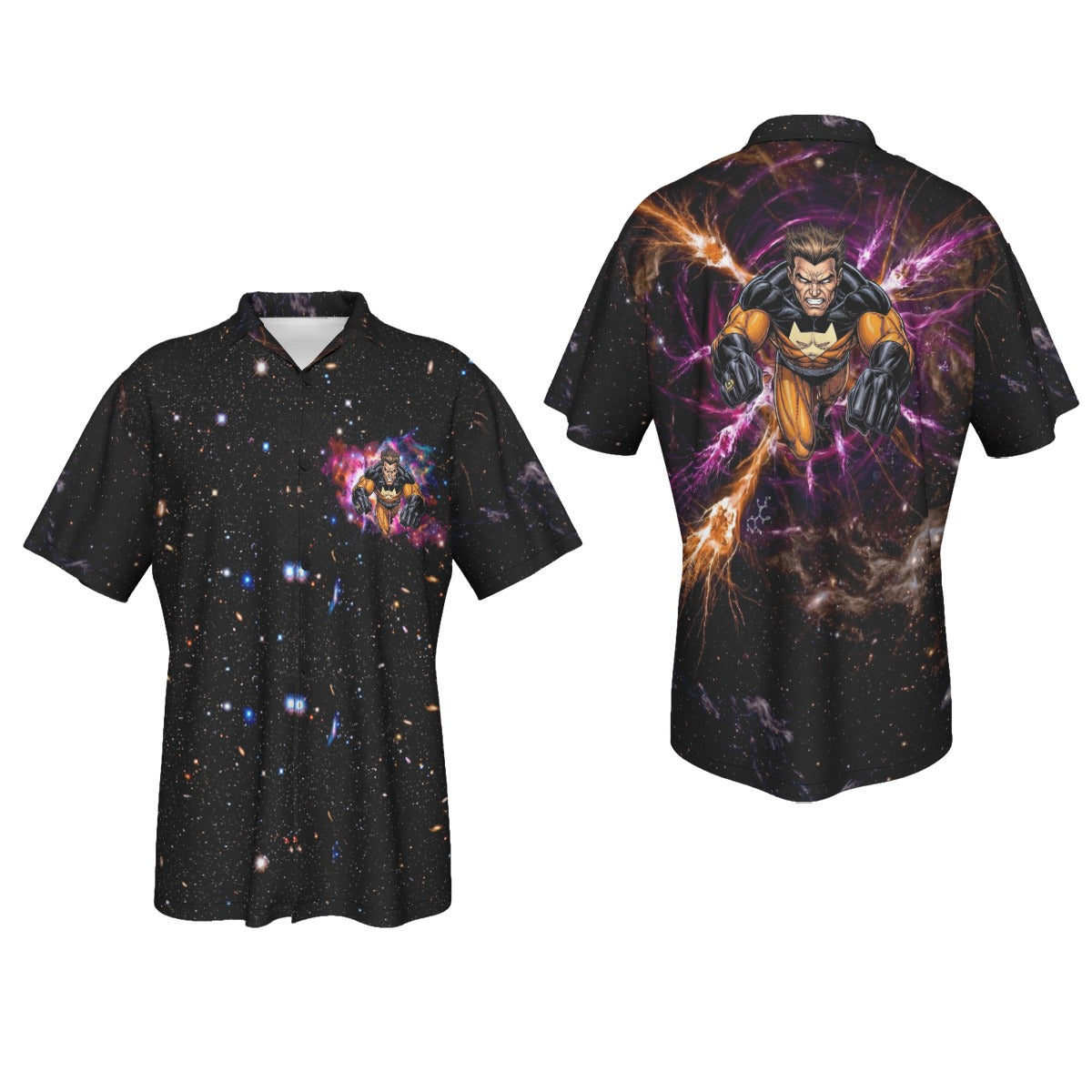 TIMBER WOLF RUSH All Over Print Shirt & Tank Top - ORIGINAL ART BY EKA