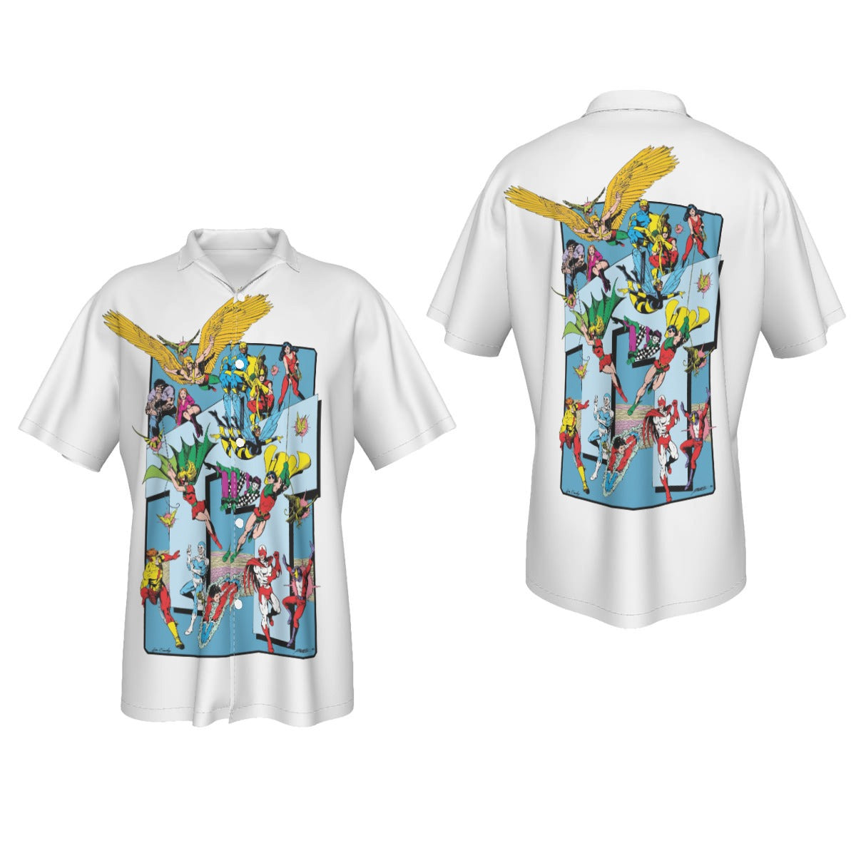 TEEN TITANS WEST TT All Over Print Shirt & Tank Top -GEORGE PEREZ ART