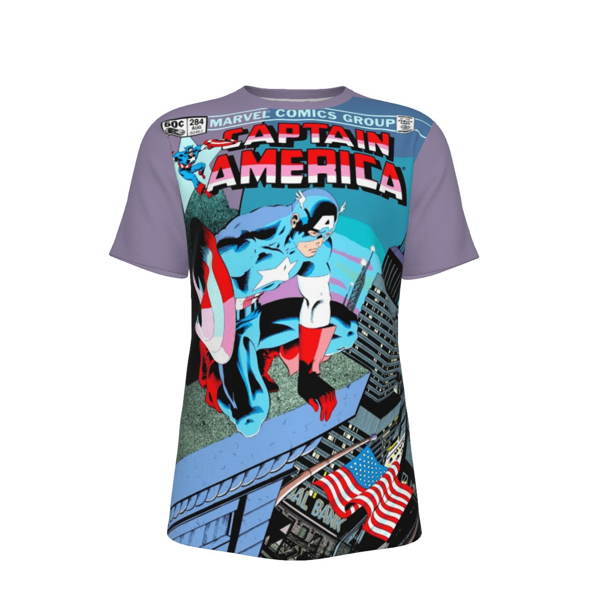 CAPTAIN AMERICA 284 ALL OVER PRINT SHIRT OR TANK
