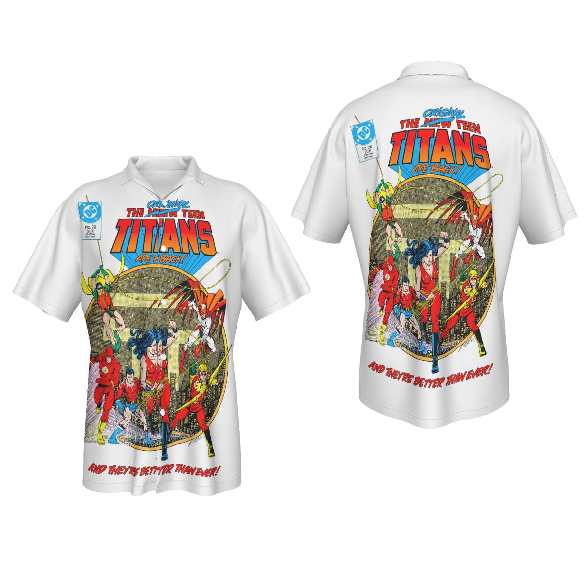 NEW TEEN TITNAS 20 All Over Print Shirt & Tank Top