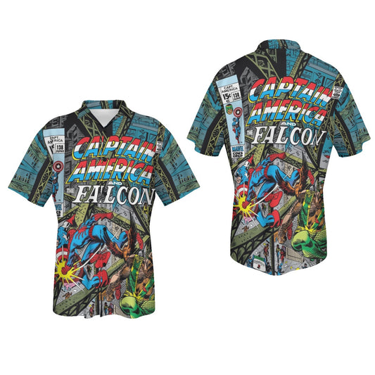 CAPTAIN AMERICA 138 All Over Print Shirt & Tank Top