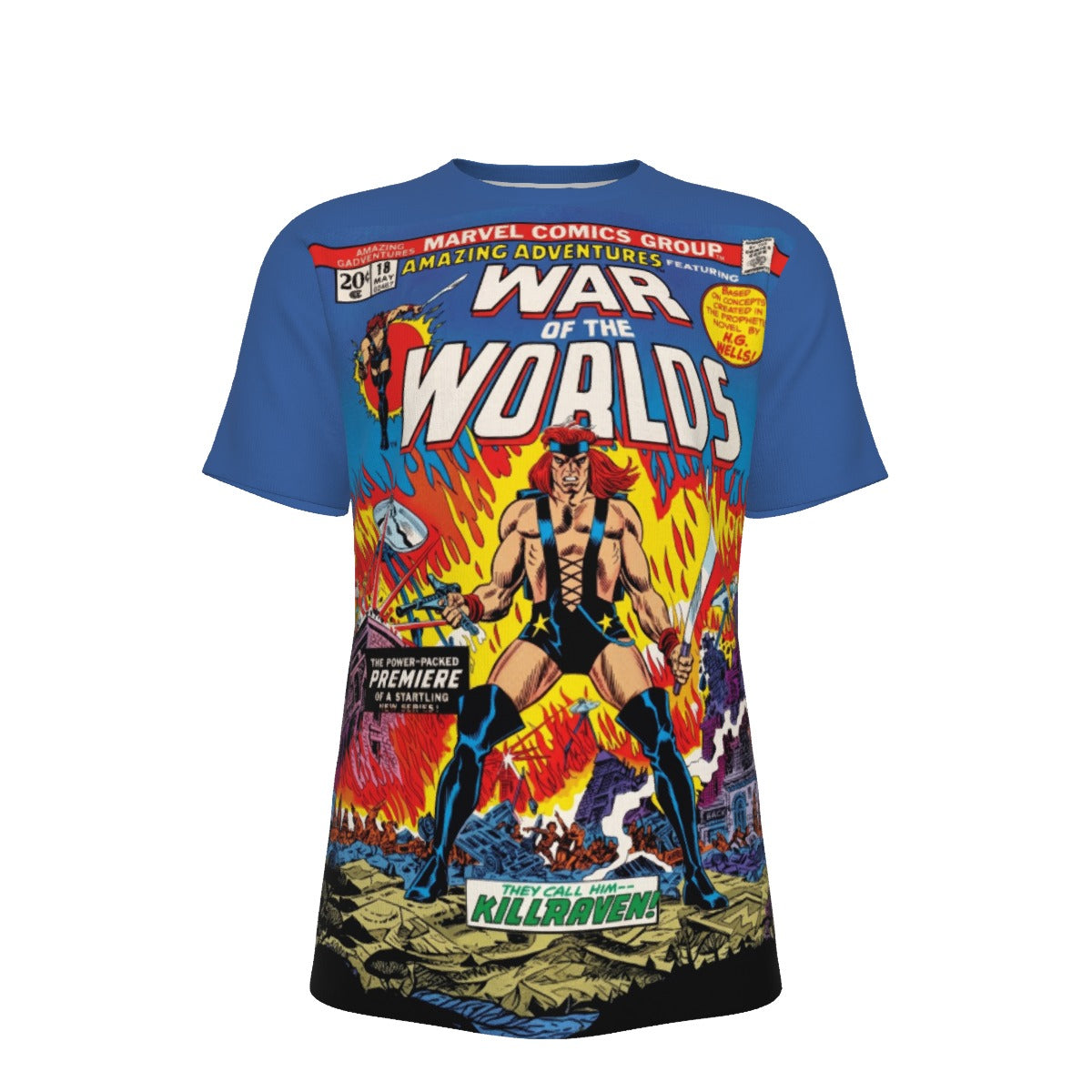 AMAZING ADVENTURES 18 All Over Print Shirt & Tank Top - KILLRAVEN