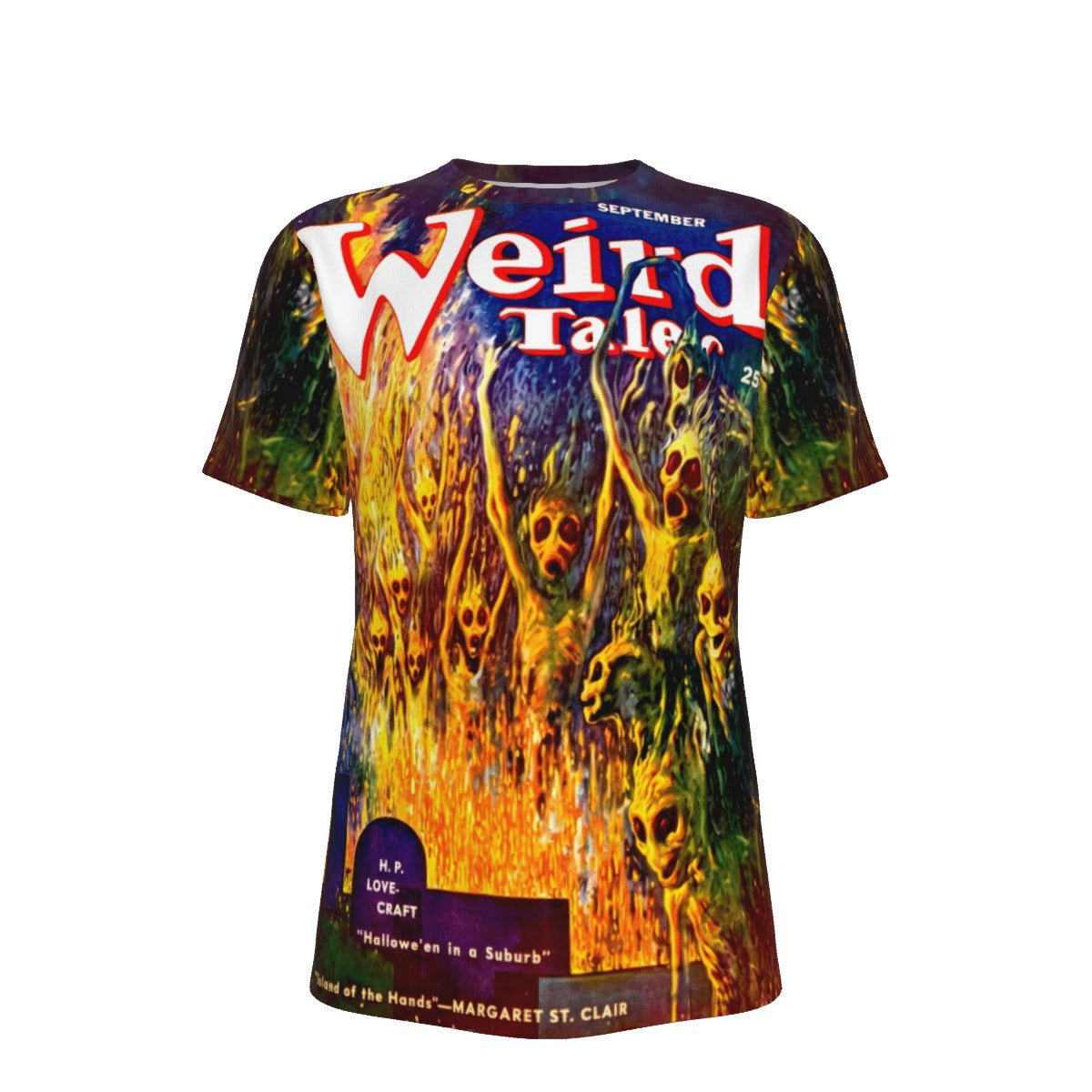 WEIRD TALES 19 ALL OVER PRINT SHIRT OR TANK