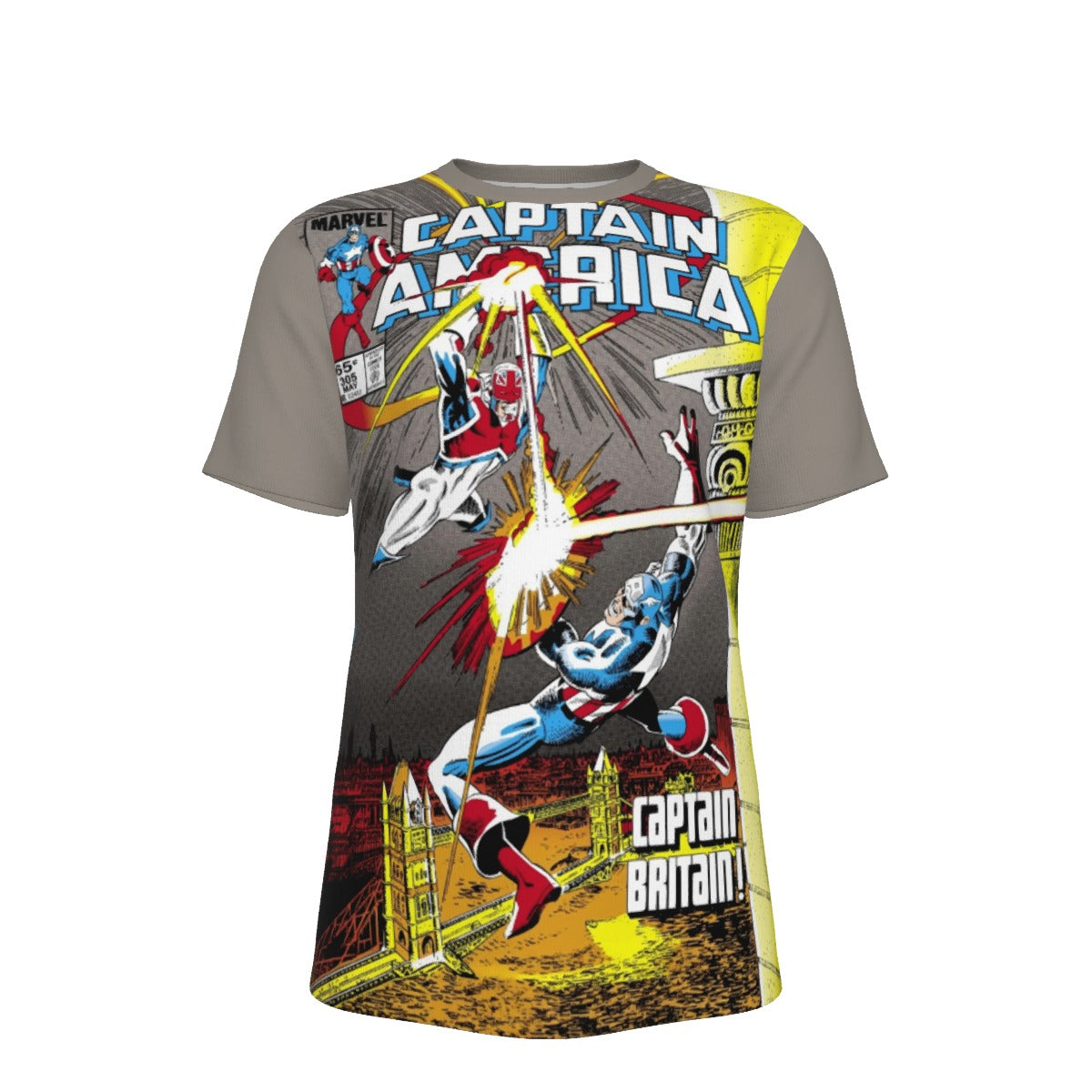 CAPTAIN AMERICA 305 ALL OVER PRINT SHIRT OR TANK