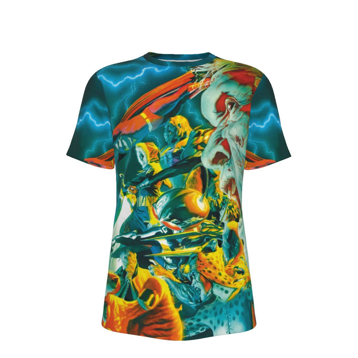 JUSTICE 1 VAR All Over Print Shirt & Tank Top - ALEX ROSS ART