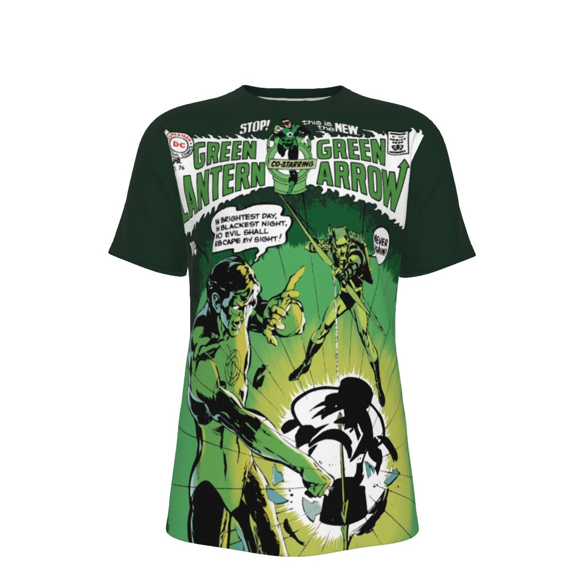GREEN LANTERN GREEN ARROW 76 All Over Print Shirt & Tank Top