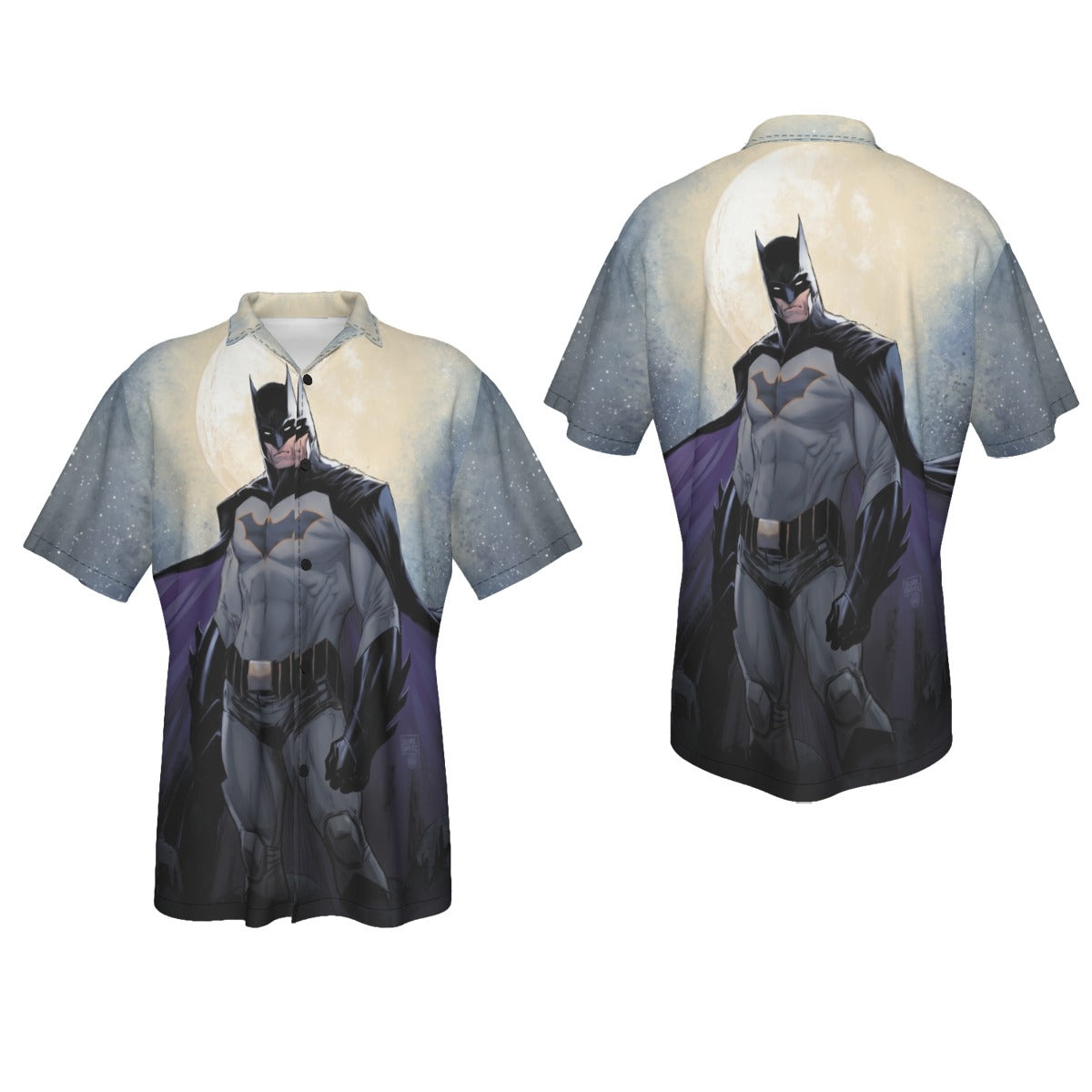 BATMAN: DARK KNIGHT: METAL 1 VAR COVER ALL OVER PRINT SHIRT OR TANK -MICHAEL TURNER ART